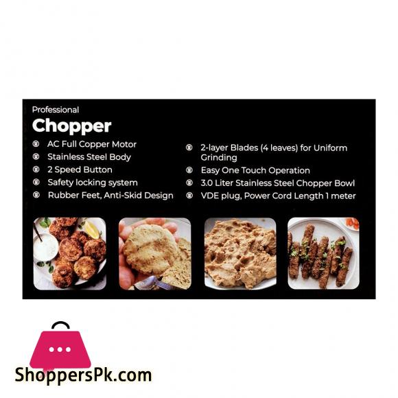 WestPoint Professional Chopper, 1000W, 220V-240V, WF-1099