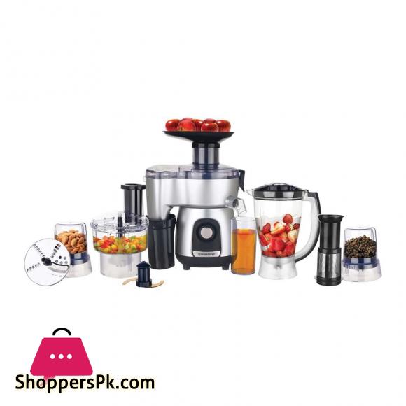 WestPoint Professional Kitchen Chef Food Processor, Grey, 450W, WF-7806