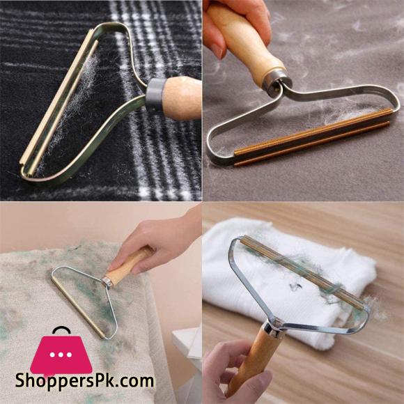 Wooden Epilator Sweater Clothes Shaver Fabric Clothes Sweater Lint Removers Manual Portable Wooden Lint Trimmer Comb Shaver