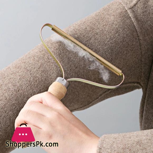 Wooden Epilator Sweater Clothes Shaver Fabric Clothes Sweater Lint Removers Manual Portable Wooden Lint Trimmer Comb Shaver