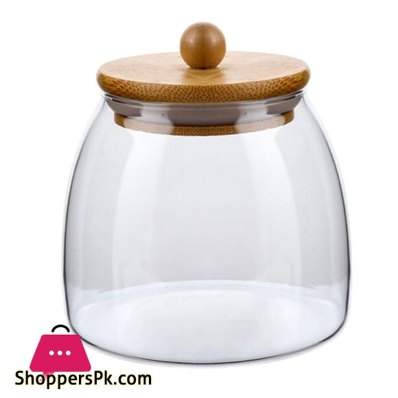 Clear Candy Jars with Lids Glass Containers for Storage Jars - 350ML 1-Pc