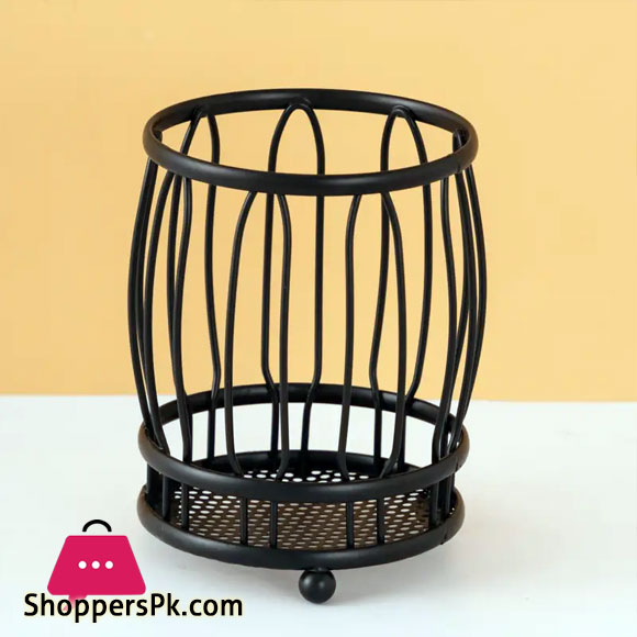 Durable Chopsticks Storage Rack With Black Household Removable Chopsticks Barrel Tableware Spoon Drain Rack Countertop Storage Rack Home Kitchen