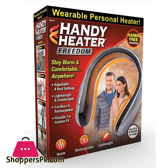 Neck Heater for Cold Winters Cordless Personal Heater for on-The-Go Heating USB Rechargeable