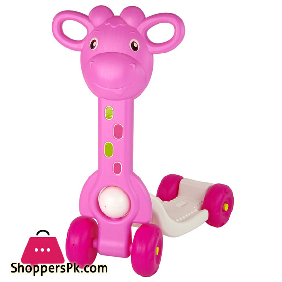 Pink Giraffe My First Scooter Ride