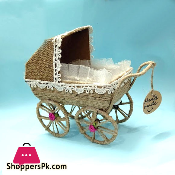 PRAM BABY SHOWER CARRIAGE STROLLER CENTERPIECE FOR DECORATION