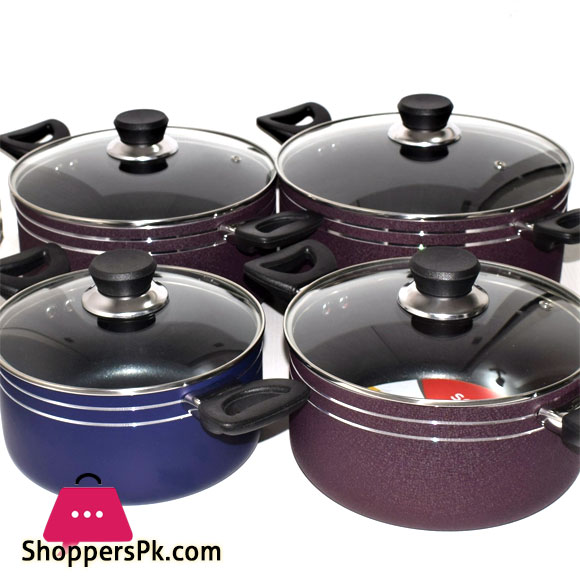 Solecasa Non-Stick Classic Casserole With Glass Lid 20CM