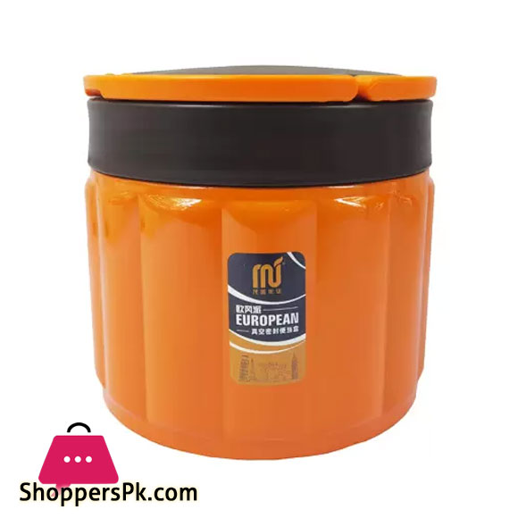 Thermos Food Lunch Box with Handle 304 Stainless Steel, 3 Containers 1.5Liter