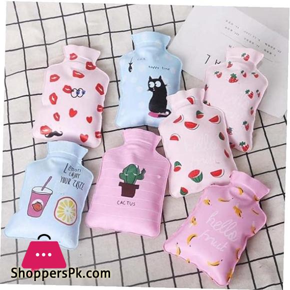 1Pc Hot Water Bottles Portable Hand Warmer Winter Girls Cartoon Hand Warm Water Bottle Mini Hot Water Bottles
