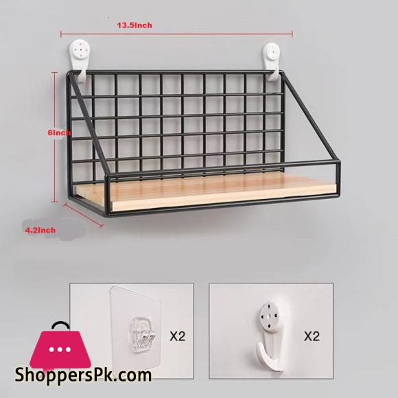 1Pcs Storage Rack Wall Shelf Bathroom Accessories Rack Bedroom Storage Basket Household Organize Tools Kitchen Supplies Holder