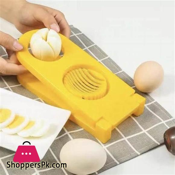 2 in 1 Egg Slicer Egg Wedger Egg Cutter