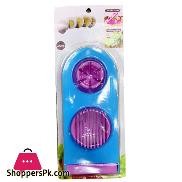 2 in 1 Egg Slicer Egg Wedger Egg Cutter