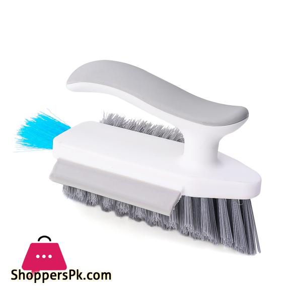 4 In 1 Household Bathroom Crevice Cleaning Brush/ Durable Creative V-shaped Window Floor Slit Brush