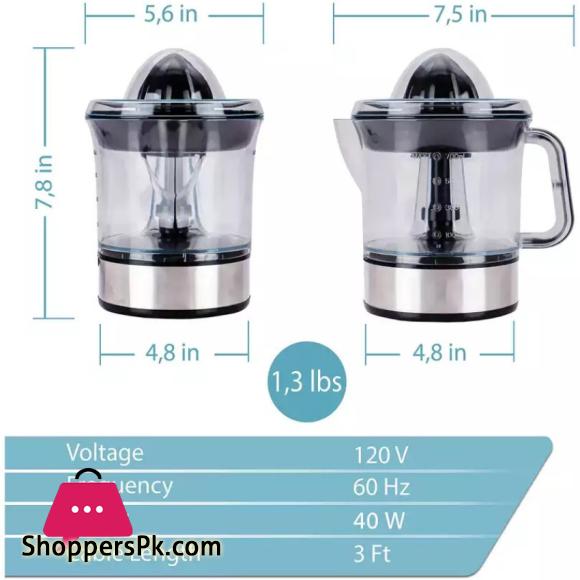 Amey Electric Citrus Juicer - Powerful Juicing Machine for Oranges, Lemons, and Limes