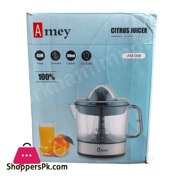Amey Electric Citrus Juicer - Powerful Juicing Machine for Oranges, Lemons, and Limes