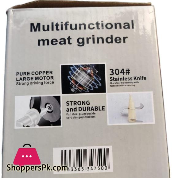 Avinas Wet n Dry Grinder Meat chopper Multifunctional Stainless Steel 4 blade with Heavy Motor
