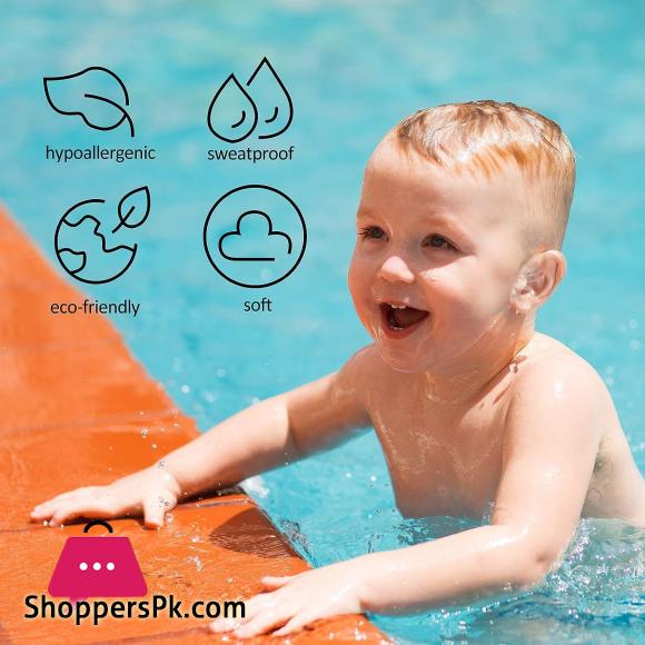 Baby Waterproof Ear Patch Stickers Ear Protector Swimming Bath Shampoo Pack of 30