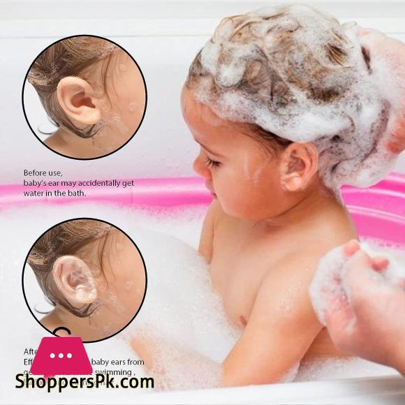 Baby Waterproof Ear Patch Stickers Ear Protector Swimming Bath Shampoo Pack of 30