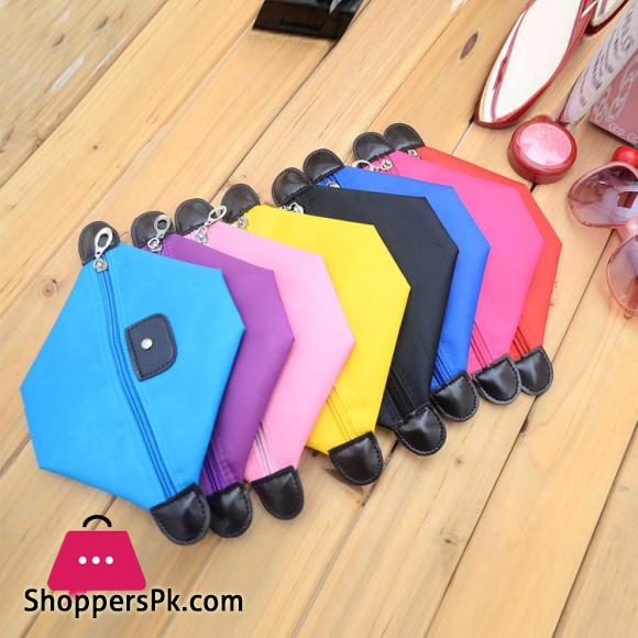 Colorful Waterproof Zipper Purse New Travel Dumpling Storage Bag