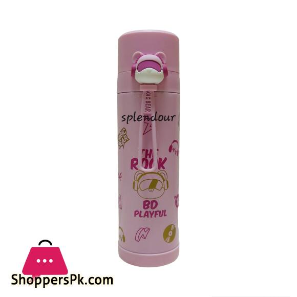 Cute Water Bottle Thermos Stainless Steel Vacuum Flask Travel Sports Beverage Bottle Cup 500ml