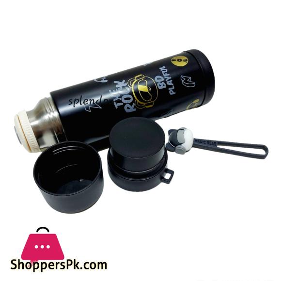 Cute Water Bottle Thermos Stainless Steel Vacuum Flask Travel Sports Beverage Bottle Cup 500ml