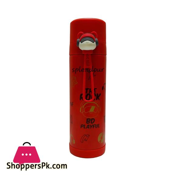 Cute Water Bottle Thermos Stainless Steel Vacuum Flask Travel Sports Beverage Bottle Cup 500ml