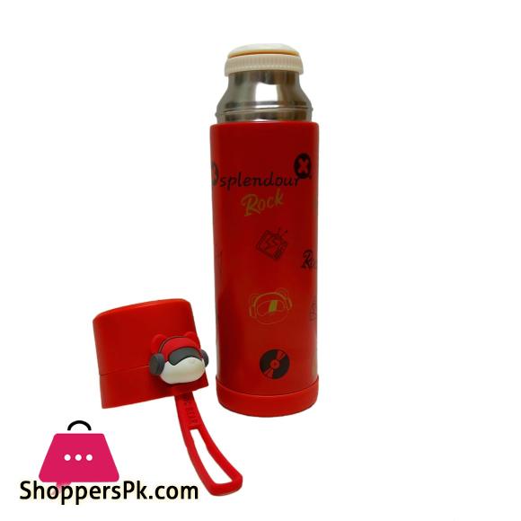 Cute Water Bottle Thermos Stainless Steel Vacuum Flask Travel Sports Beverage Bottle Cup 500ml