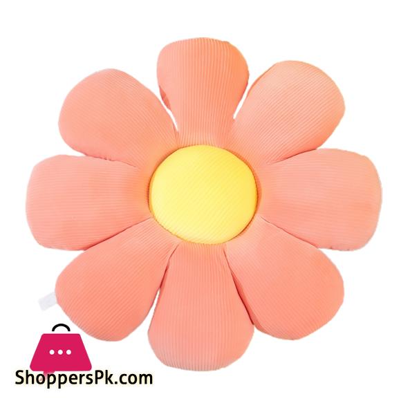 Daisy Flower Shaped Cushion Smell-less Breathable No Deformation Reading Lounging Flower Pillow for Office