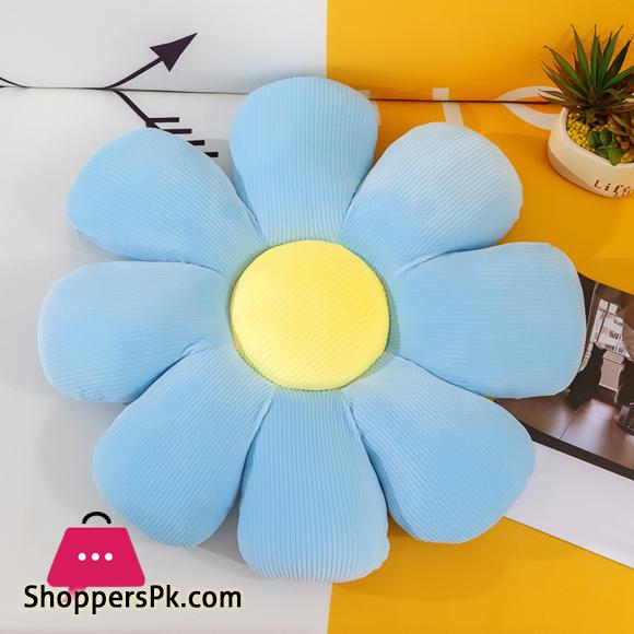 Daisy Flower Shaped Cushion Smell-less Breathable No Deformation Reading Lounging Flower Pillow for Office