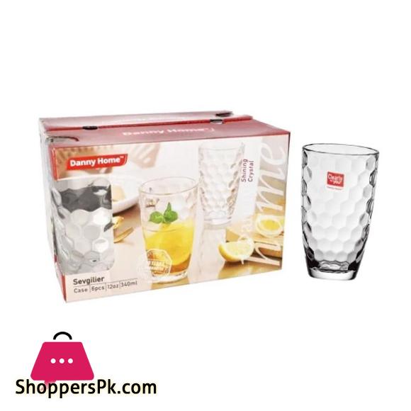 Danny Home Drinking Glass Pack of 6