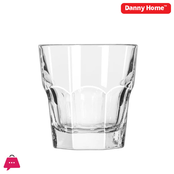 Danny Home Libbey Rocks Glass Drinking Glass Pack of 6 285ml