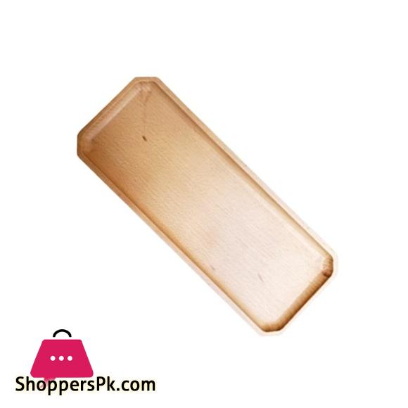 Elegant Light Wood Serving Tray