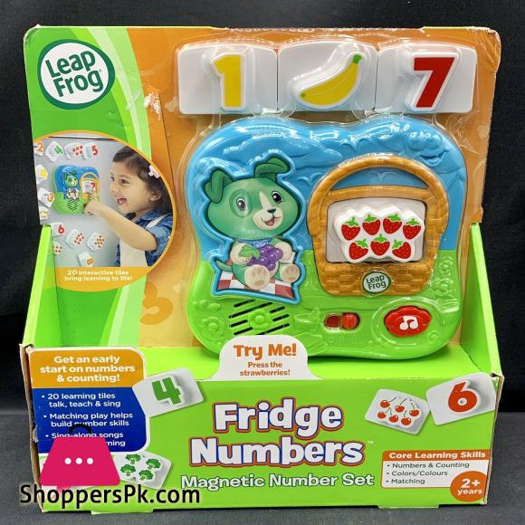 LeapFrog Fridge Numbers Magnetic Set