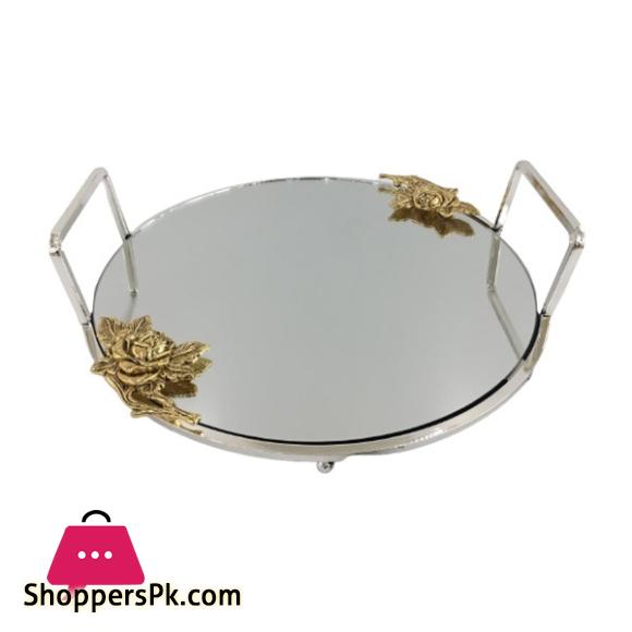 Orchid Glass Tray Vanity Tray