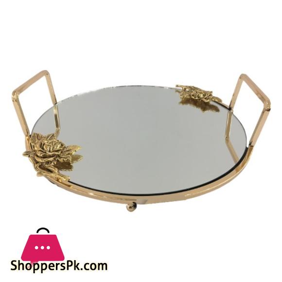 Orchid Glass Tray Vanity Tray