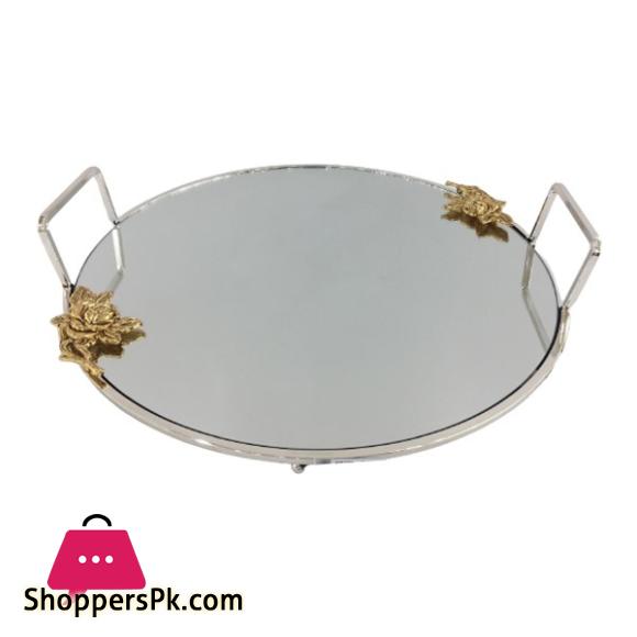 Orchid Glass Tray Vanity Tray