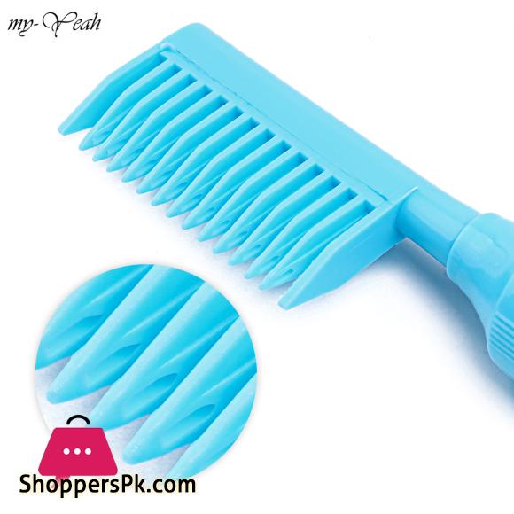 Plastic Hair Dye Refillable Bottle Empty Applicator Comb