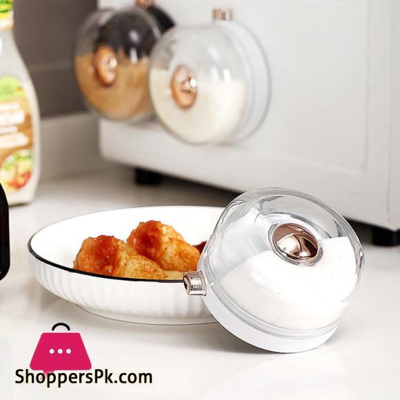 Seasoning Container with Lid Magnetic Sticker Seasoning Container