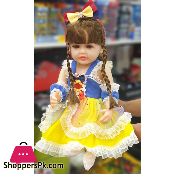 Silicone Reborn Doll Toy Soft Vinyl Bebe Reborn Toddler Doll Newborn Baby Gift