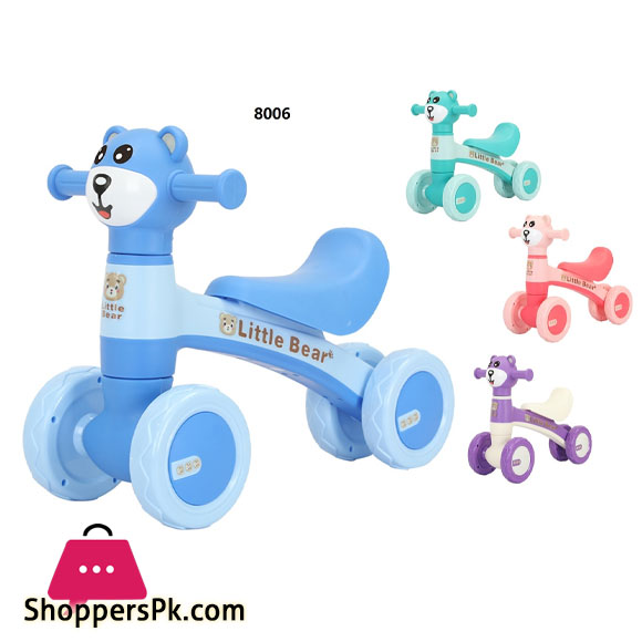 Bear Pedestal Bike for Children 1 - 3 Years Kids Balance Bike 8006
