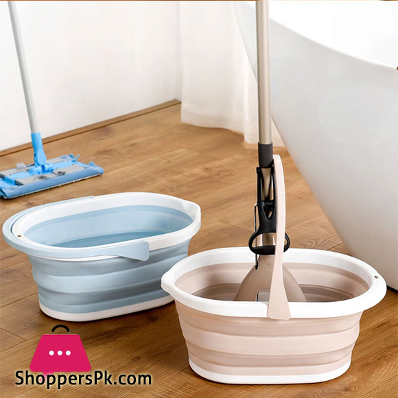 Cleaning Bucket High-Temperature Resistant Portable Water Pail with Hanging Hole Rectangular for Outdoor Garden Camping Fishing