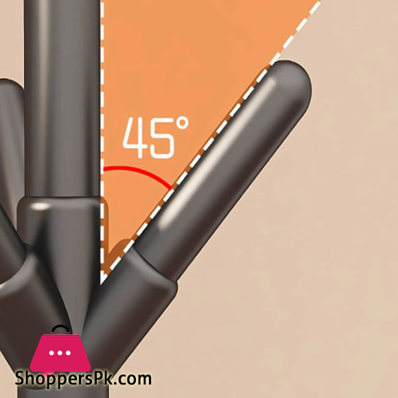 Easy-to-assemble Floor-standing Hat And Coat Rack Made Of Wrought Iron For Office Bedroom Creative Coat Hanger