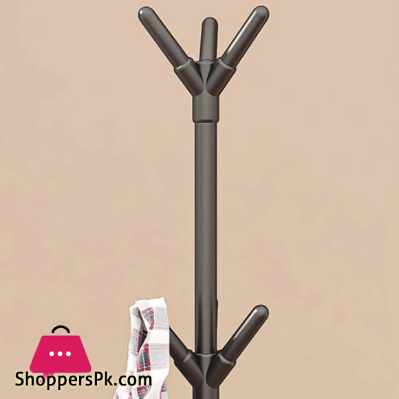 Easy-to-assemble Floor-standing Hat And Coat Rack Made Of Wrought Iron For Office Bedroom Creative Coat Hanger