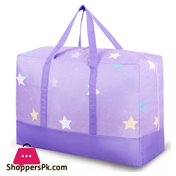 High Capacity Bedding Organizer Portable Quilt Clothes Storage Bag