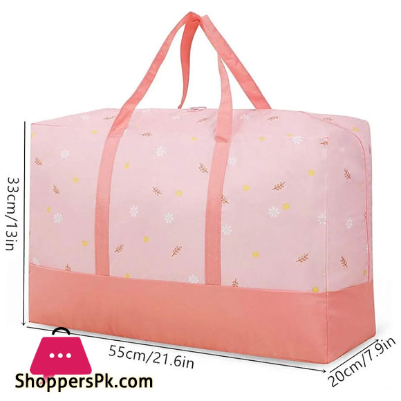 High Capacity Bedding Organizer Portable Quilt Clothes Storage Bag