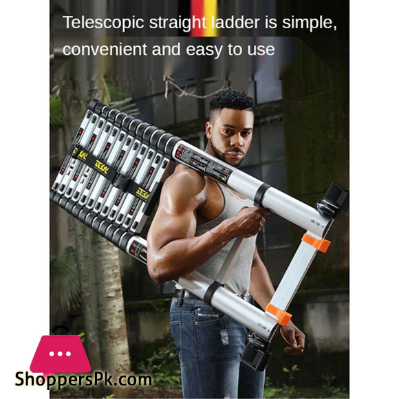 High Quality Aluminium Telescopic Ladder 2 Meter 6.5 Feet