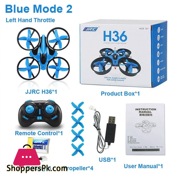 Mini Drone 2.4G 4CH 6-Axis Speed 3D Flip Headless Mode RC Drone RC Quadcopter