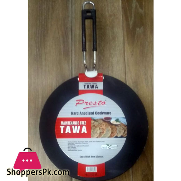 Presto Maintenance Free Tawa PFOA PTEF FREE Extra Thick 6MM