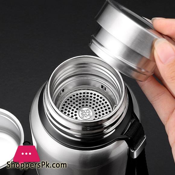 1000ml Portable Large Capacity Leak Proof Vacuum Cup Heat Insulated Water Bottle