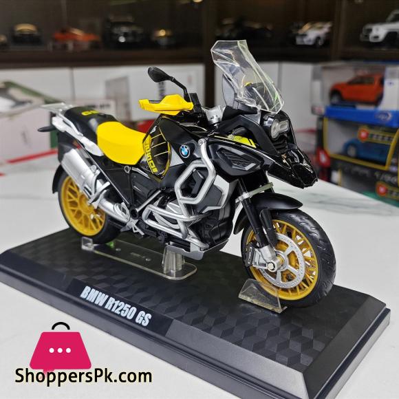 1:12 BMW R1250 GS motorcycle diecast model