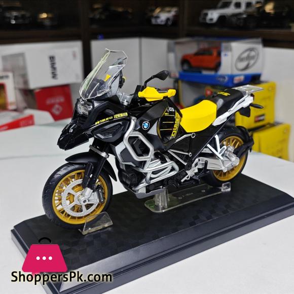1:12 BMW R1250 GS motorcycle diecast model